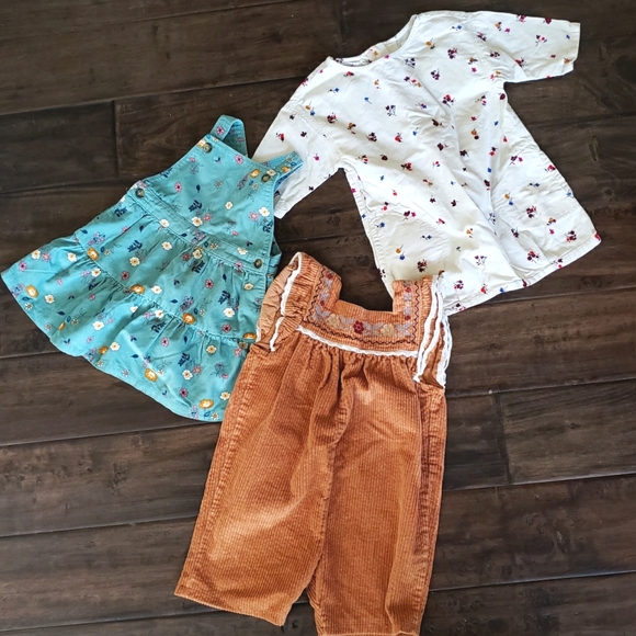 Zara Dresses Corduroy Overall Jumper Dress And Coverall Onesie